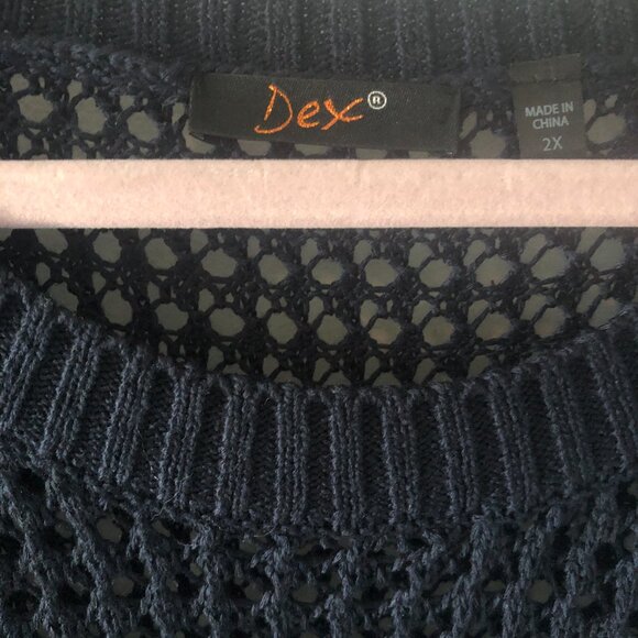 Dex Long Sleeve Crochet Sweater - Picture 8 of 10